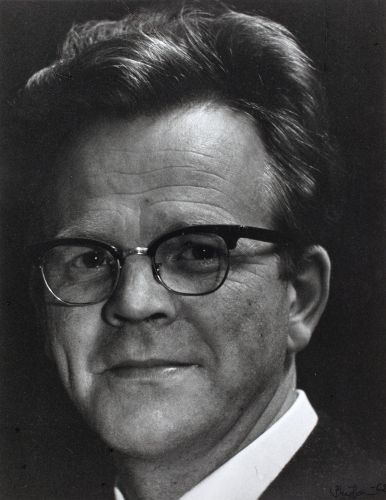 Harry Packalén, tekniska chefen och vännen. 1950/1960-tal.
Teaterföreningen Lillans arkiv, Svenska litteratursällskapet i Finland.